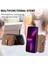 IPhone 13 Için Kılıf Pro Max Premium Deri Standı 7 Kart Yuvaları Fermuar (Yurt Dışından) 3
