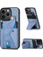 IPhone 13 Için Kılıf Pro Standı Fonksiyonu Manyetik Tasarım Cardholder Braketi (Yurt Dışından) 1