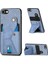 IPhone 7/8 Için Kılıf Braketi Manyetik Tasarım Cardholder Standı Fonksiyonu (Yurt Dışından) 1