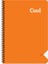 Defter A4 40 Yaprak Çizgili Plastik Kapak Spiralli Cool Defter 2