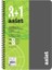Defter A4 3+1 100 Yaprak Ayraçlı Plastik Kapak Asist 1