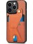 IPhone 14 Için Kılıf Pro Braketi Manyetik Tasarım Cardholder Standı Fonksiyonu (Yurt Dışından) 3