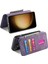 Samsung Galaxy S23 Cüzdan Mıknatıs Koruyucu Malzeme Retro Için Flip Case (Yurt Dışından) 5