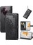 Vıvo V40 Lite Için Flip Case Zarif Desen Basit Iş Darbeye (Yurt Dışından) 3