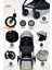 1010 Qool Yeni Doğan 8 In 1 Full Set Travel Sistem Bebek Arabası 505 Anne Yanı Sepet Beşik 4