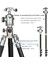 HT-T03 Çok Fonksiyonlu 360 Crossbar Tripod Profesyonel Yatak Dikey Panaromik Başlı Tripod Makro Hassas 160 cm 3