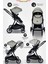 1010 Qool Yeni Doğan 8 In 1 Full Set Travel Sistem Bebek Arabası 505 Anne Yanı Sepet Beşik 5