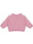 Beyaz Kontrastlı Pembe Sweatshirt ve Pantolon Set 3