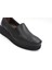(Gnd) Deri Poli Hafif Taban Comfort Günlük Kadın Ayakkabı Siyah 5