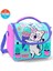 Kids Turkuaz Pembe Dondurmalı Kedi Desenli Thermo Beslenme Çantası 11751 1