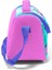 Kids Turkuaz Pembe Dondurmalı Kedi Desenli Thermo Beslenme Çantası 11751 4