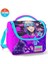 Kids Mor Pembe Anime Kedi Desenli Thermo Beslenme Çantası 11753 1
