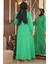 Missvalle Taş Püsküllü Elbise Yeşil 18700 5