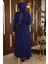 Missvalle Taş Detaylı Kemerli Elbise Indigo 19115 5