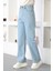 Missvalle Taş Detaylı Kot Pantolon Açık Kot 6043 4