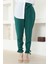 Missvalle Kuşaklı Pantolon Zümrüt 6101 2