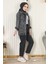 Missvalle Taş Detaylı Kot Pantolon Siyah 6094 1