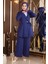 Missvalle Kuşak Detaylı Takım Indigo 19106 3
