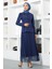 Missvalle Dantel Detaylı Etekli Takım Indigo 17100 4