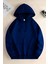Kadın Hoodie 3 Iplik Kanguru Cep Oversize Bol Kesim Içi Pamuklu Şardonlu Okul Sweatshirt 1