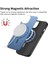 Oppo A78 4g Ince Magsafe Araç Mounts Kablosuz Şarj Için Flip Case (Yurt Dışından) 3