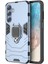 Samsung Galaxy M35 5g Darbeye Kapak Için Kılıf 360&DEG; Dönen Halka Askeri (Yurt Dışından) 1