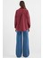 3900 Oversize Uzun Basic Gömlek - Mürdüm 5