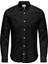 Erkek Onscaiden Slim Fit Keten Gömlek 22012321 Siyah 1