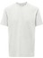 Erkek Onskıan Kare Desenli Kısa Kollu Pamuklu T-Shirt 22028692 Ekru 1