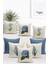 Botanik Serisi Çift Tarafı Dijital Baskılı 8'li Kırlent Kılıfı Seti (Botanic Cushion Cover) 1