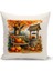Sonbahar Serisi Çift Tarafı Dijital Baskılı Kırlent Kılıfı (Halloween Autumn Cushion Cover) 1