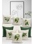 Botanik Serisi Çift Tarafı Dijital Baskılı 8'li Kırlent Kılıfı Seti (Botanic Cushion Cover) 1
