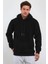 Erkek Kanguru Cep Kapşonlu Sweatshirt 2