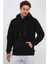 Erkek Kanguru Cep Kapşonlu Sweatshirt 3