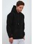 Erkek Kanguru Cep Kapşonlu Sweatshirt 4
