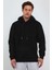 Erkek Kanguru Cep Kapşonlu Sweatshirt 5