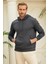 Erkek Kapuşonlu Kanguru Cep Hoodie Sweatshirt 3