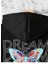 Siyah Kız Çocuk Kapşonlu Dream Butterfly Baskılı Sweatshirt 2