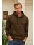 Erkek Kapuşonlu Kanguru Cep Hoodie Sweatshirt 1