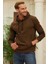 Erkek Kapuşonlu Kanguru Cep Hoodie Sweatshirt 4