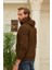 Erkek Kapuşonlu Kanguru Cep Hoodie Sweatshirt 5