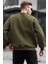Erkek Uzun Kollu Bisiklet Yaka Sweatshirt 2