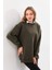 Kadın Uzun Kollu Bisiklet Yaka 3 Iplik Sweatshirt 2