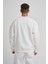 Erkek 3 Iplik Uzun Kollu Bisiklet Yaka Sweatshirt 2