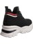241-1663 Poli Hafif Taban Kadın Sneaker Siyah 4