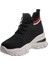 241-1663 Poli Hafif Taban Kadın Sneaker Siyah 5