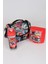 Yeni Sezon Lisanslı Hot Wheels Beslenme Çantası, 2 Katlı Beslenme Kabı ve 500 ml Matara Seti 1