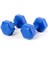 Tekno Trust Mavi 3 kg Ağırlık Seti 3 kg x 2'li = 6 kg Dumbell Set Dambıl Set Plastik 1