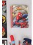 Lisanslı Spıderman 10 Parça Kırtasiye Seti,çıtçıt Dosya,okul Etiketi,bloknot,3 Adet Kurşun Kalem,kalemtraş,roket Silgi 5