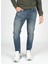 Normal Bel Slim Tapered Erkek Denim Pantolon 251 Lcm 121034 London Raymond Raw 1